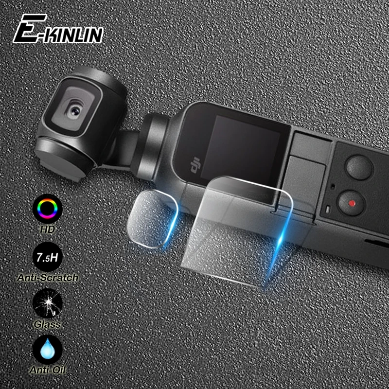 

Back Camera Lens Clear Screen Protector Tempered Glass Protective Film For Dji Osmo Pocket