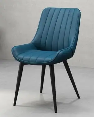 Луи Мода Гостиная стулья скандинавские повседневные Дизайнерские офисные креативные железные искусство современный обеденный задний стул - Цвет: G5