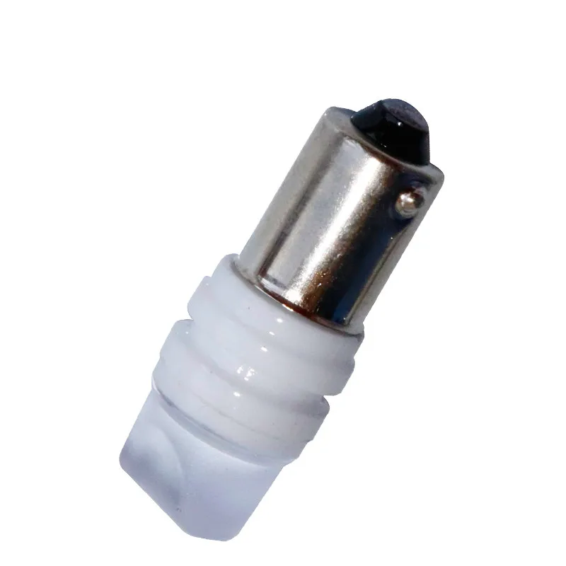 10 шт. BA9S керамический 3D 3 SMD 2835 Светодиодный T4W H6W клиновидный светильник лампы для