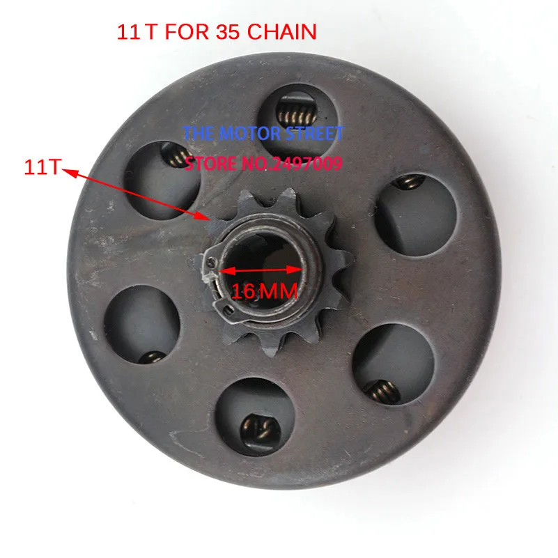 Для экшн-камер GO Kart Minibike Fun центробежный автоматическое сцепление 19/20/16 мм/10/11/12/13 лет/18 зубов 420/35/428 цепи 168 двигателя