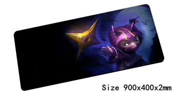 

Kennen mouse pad 900x400mm pad mouse lol notbook computer mousepad Heart of the Tempest gaming padmouse gamer mouse mats