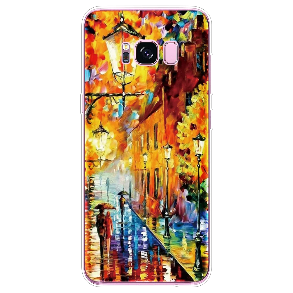 Абстрактная живопись Печатный чехол для samsung Galaxy A40 A50 A60 A70 A3 A5 A7 A9 A8 A6 плюс A10 A20e A30 G530 i9060 чехол - Цвет: youhuaxy