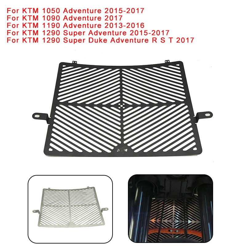 For KTM 1050 1090 1190 1290 Super Duke Adventure R S T 2013 2014 2015 2016 2017 Radiator Grills Guard Cover Grille Brand New (5)
