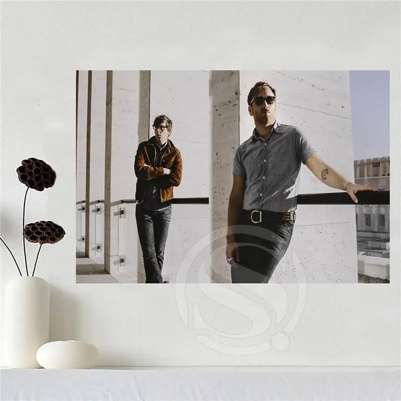 N-917 THE BLACK KEYS Music Tour Rock Band Singer Star Fabric POSTER 20x30 24x36