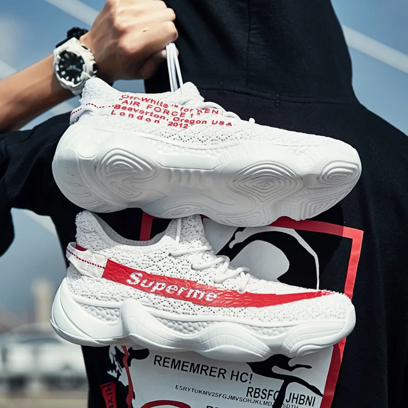 

The new 2018 men's large base of coconut antiskid shoes casual shoes running shoes fashion