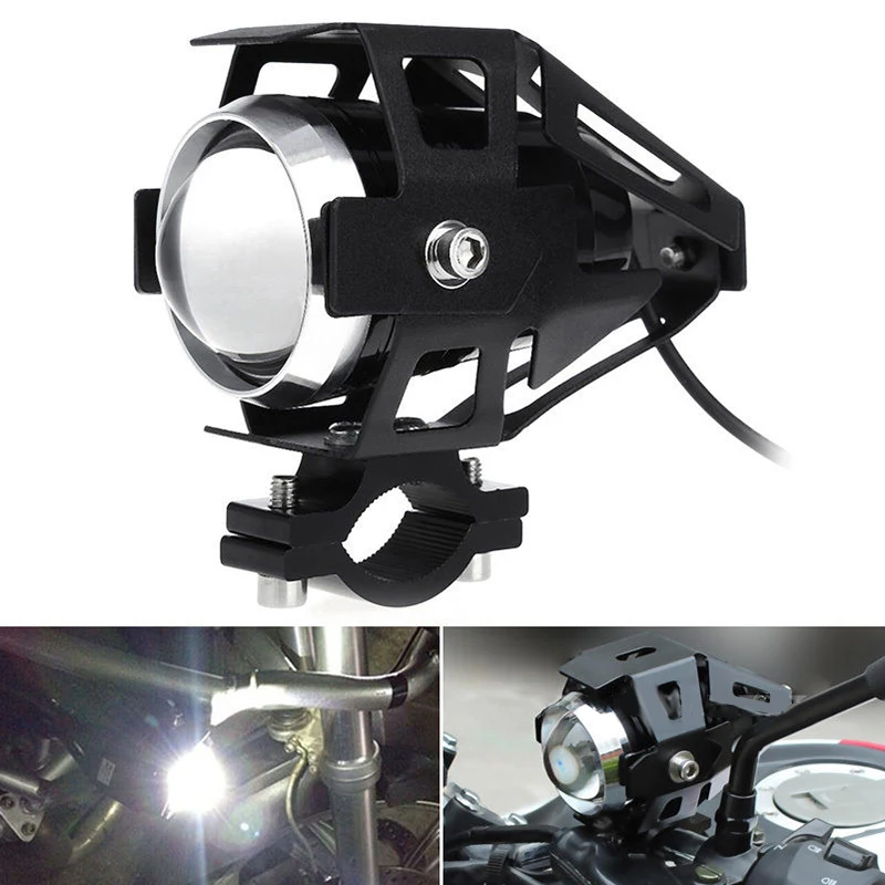 125 W 2800LM 6000 k-7000 k мотоциклетные фары светодиодные лампы фар Алюминий высокой мощности U5 светодиодный& amp переключатель