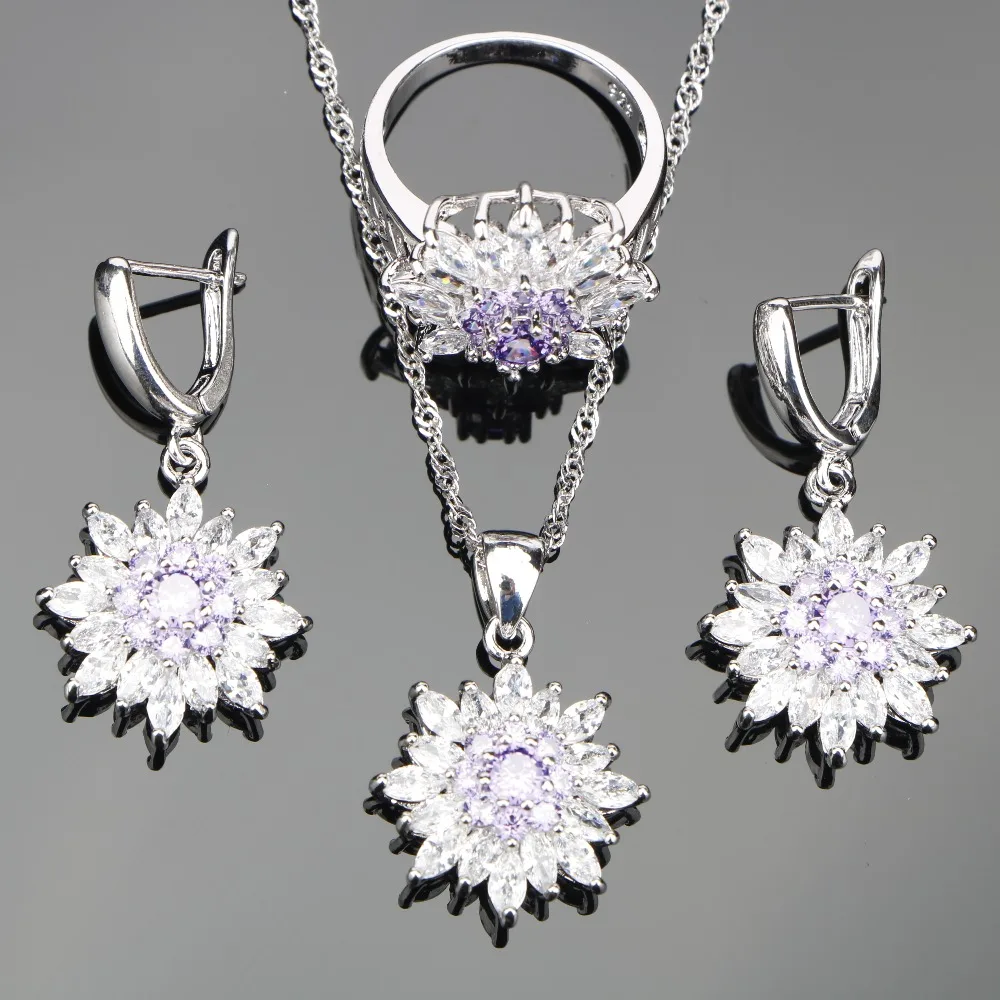 Buy New Purple Zircon Costume Silver 925 Bridal