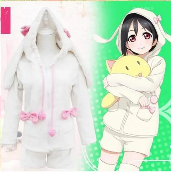 

New Miku Rabbit Ears Rabbit Cartoon Women Dress Long-sleeved Pajamas Tracksuit Wholesale NEW