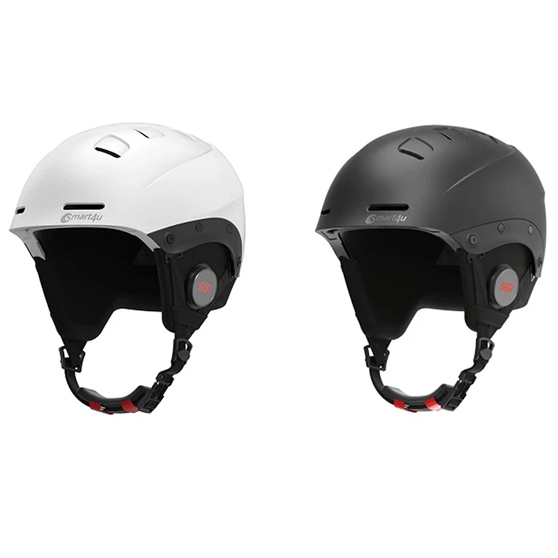 

SMART4U Wireless Bluetooth Ski Helmet Women Men Ipx4 Waterproof Windproof Personal Care Head Protect Sturdy Support