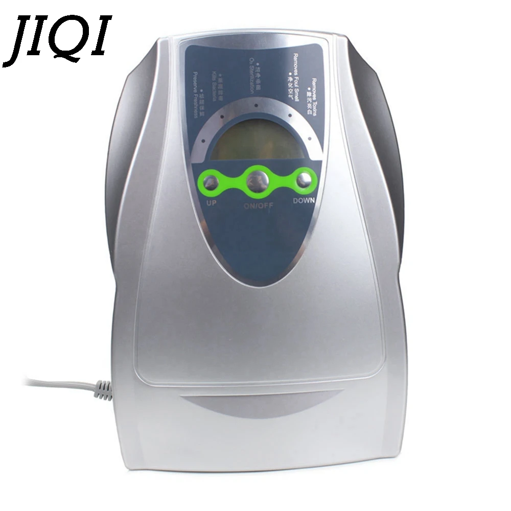 

JIQI Ultrasonic fruit vegetable Deodorizer oxygen Ionizer Disinfector 500mg/h Ozone Generator Sterilizer Air Purifier 110V 220V