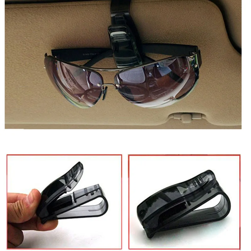 

sikeo 2017 Auto Fastener Clip Auto Car Vehicle Sun Visor Sunglasses Eyeglasses Glasses Ticket Holder Clip Accessories