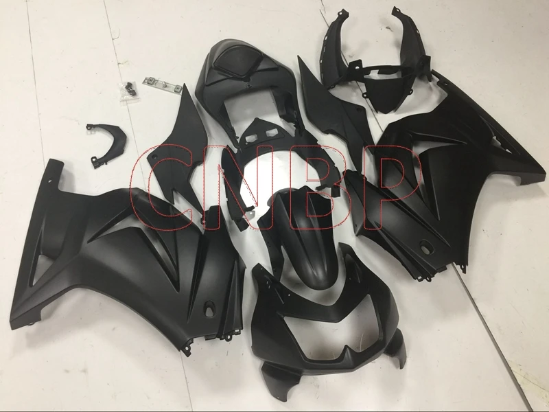 Обтекатели ниндзя 250R 2008 2014 матовые черные EX 250 2009 комплекты для корпуса Kawasaki Zx250r