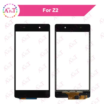 

50Pcs/lot 5.2" For Sony Xperia Z2 L50w D6502 D6503 D6543 Touch Screen Digitizer Sensor Outer Glass Lens Panel 3m glue Free