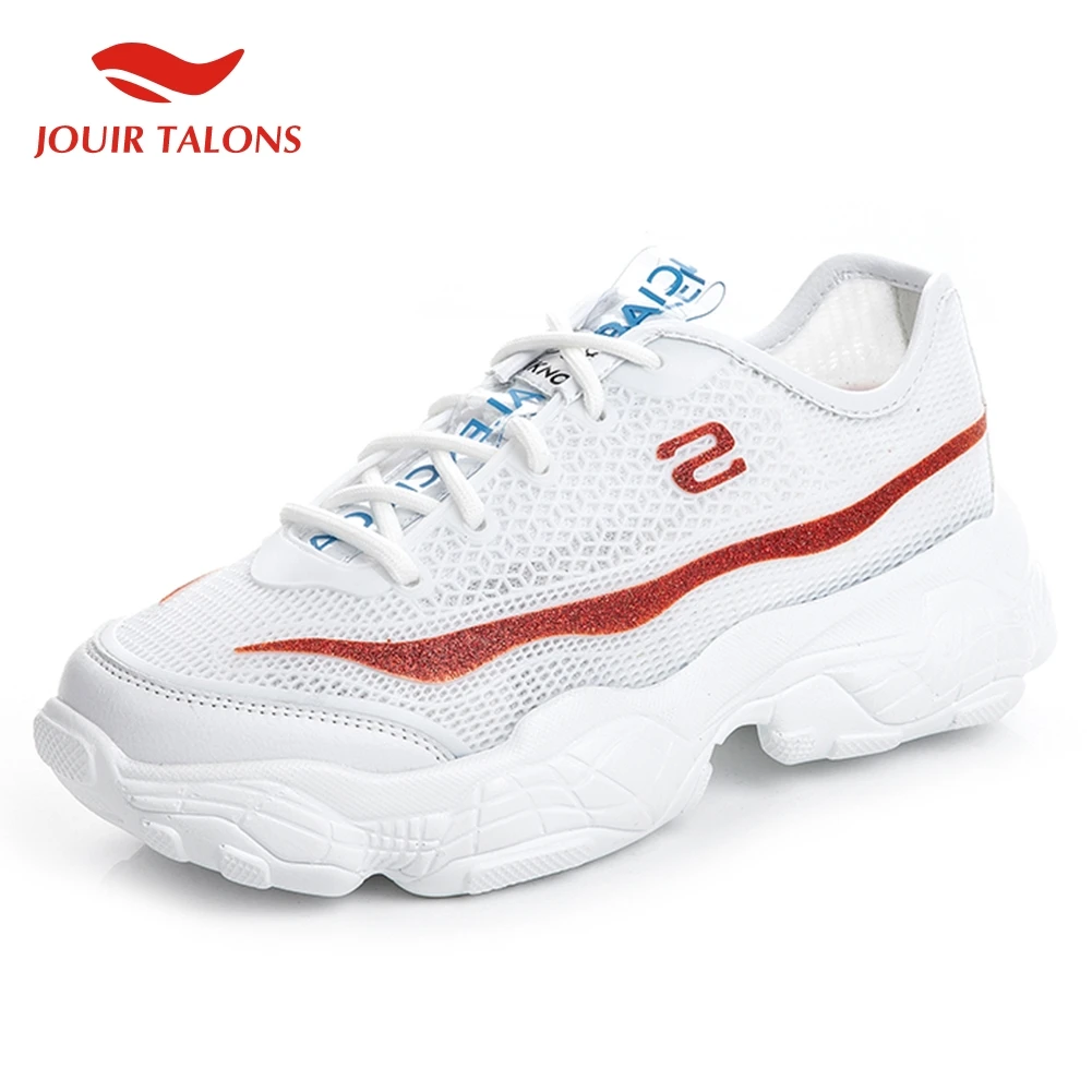 

INS HOT high quality mesh soft Chunky sneakers woman shoes comfortable summer vulcanize shoes woman