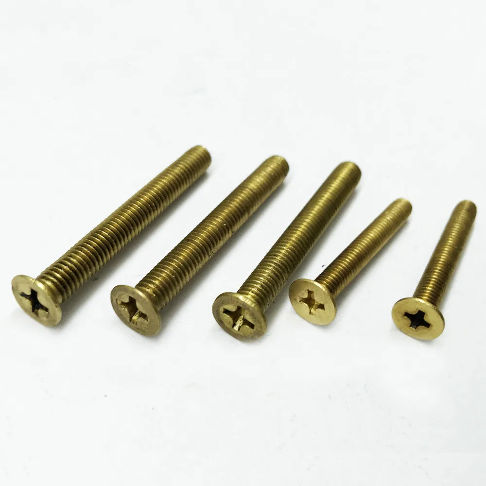 Copper Cross Head Screw M5*35in Bolts from Home Improvement on