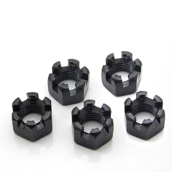

Hex Slotted Nuts and Castle Nuts M6 M8 M10 M12 M16 M20 M24 M27 DIN935 Standard Pitch