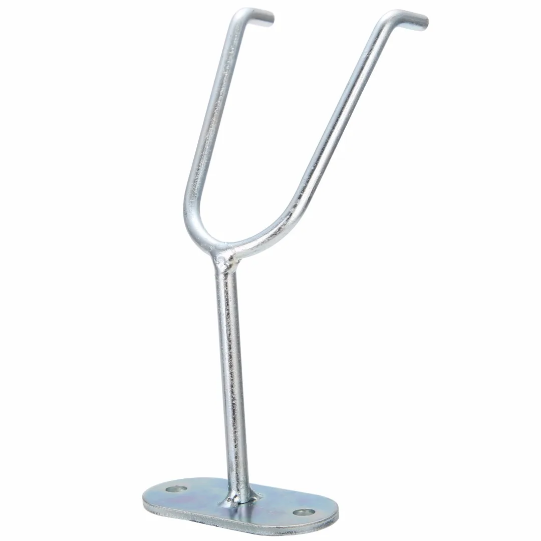 Durable Silver Gravity Feed Car Paint Sprayer Holder Fixed Stand HVLP Wall Bench Mount Hook Booth Cup for Spray Paint Pot