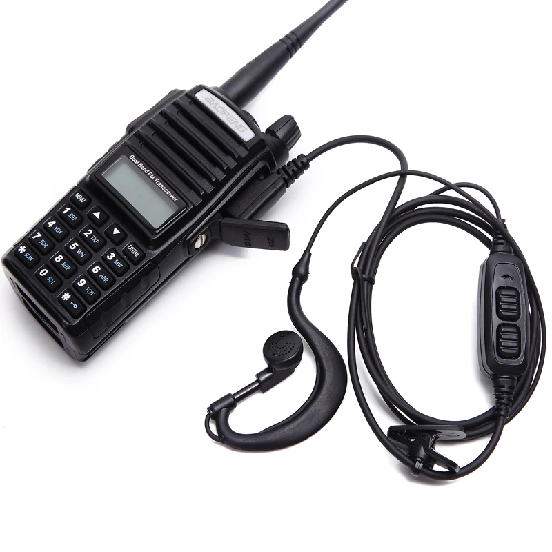 Earpiece Headset for CB Radio Walkie Talkie Baofeng UV5R UV 82 BF 888S
