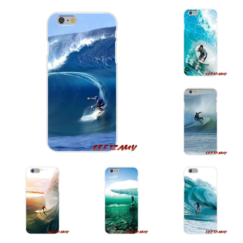 

For Samsung Galaxy S3 S4 S5 MINI S6 S7 edge S8 S9 Plus Note 2 3 4 5 8 Accessories Phone Cases Covers Surfer Sea Wave