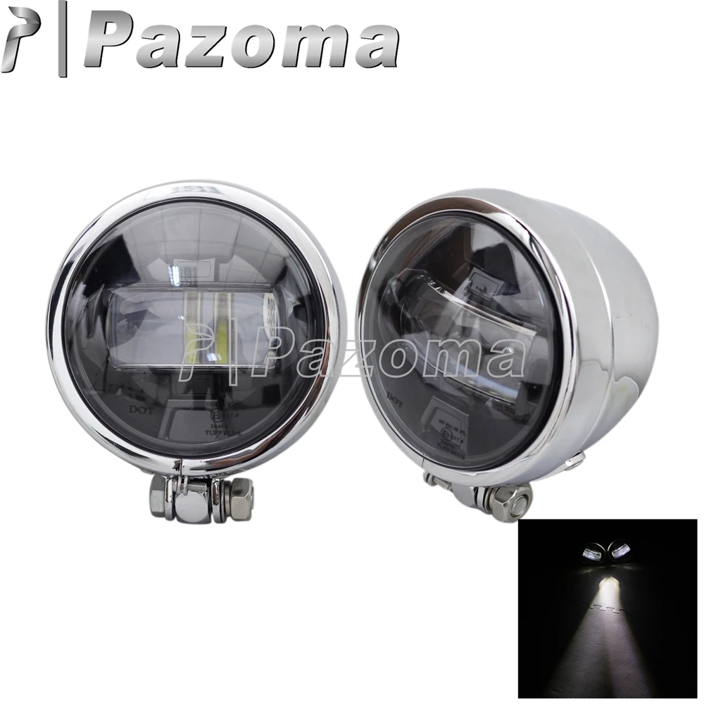 2 шт. хромированные СВЕТОДИОДНЫЕ лампы для мотоцикла|lamp for|lamp lamplamp led |