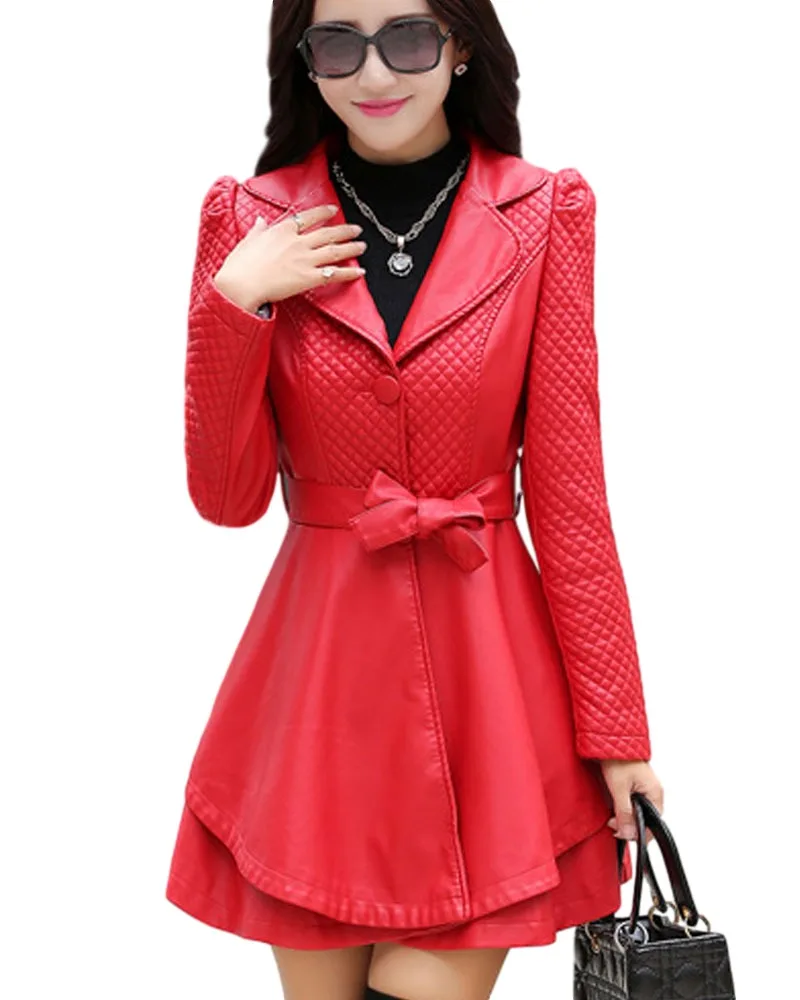 Online Buy Wholesale plus size leather jackets for women