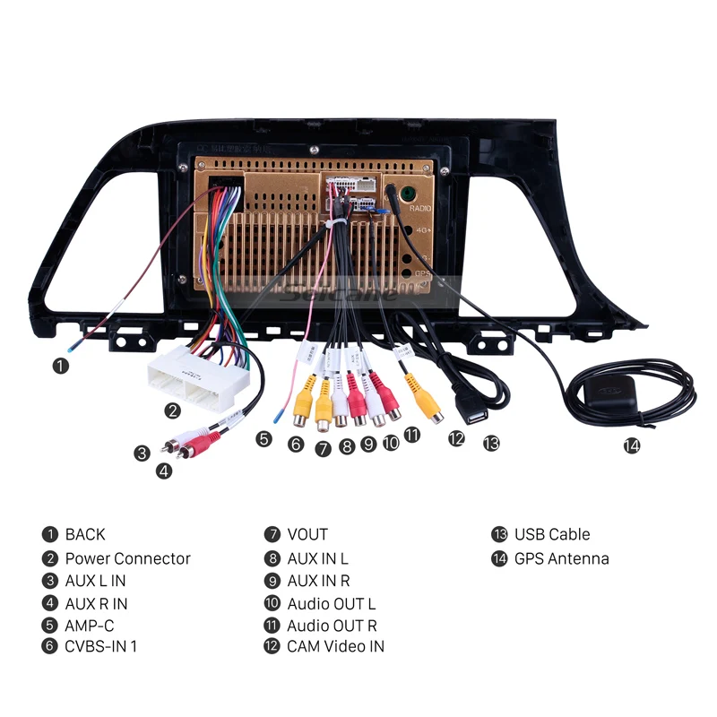 Seicane Android 7.1/8.1 for 2015 2016 2017 Hyundai Sonata 9 Inch Car Stereo Radio Head Unit GPS Navigation Support SWC OBD2 DVR