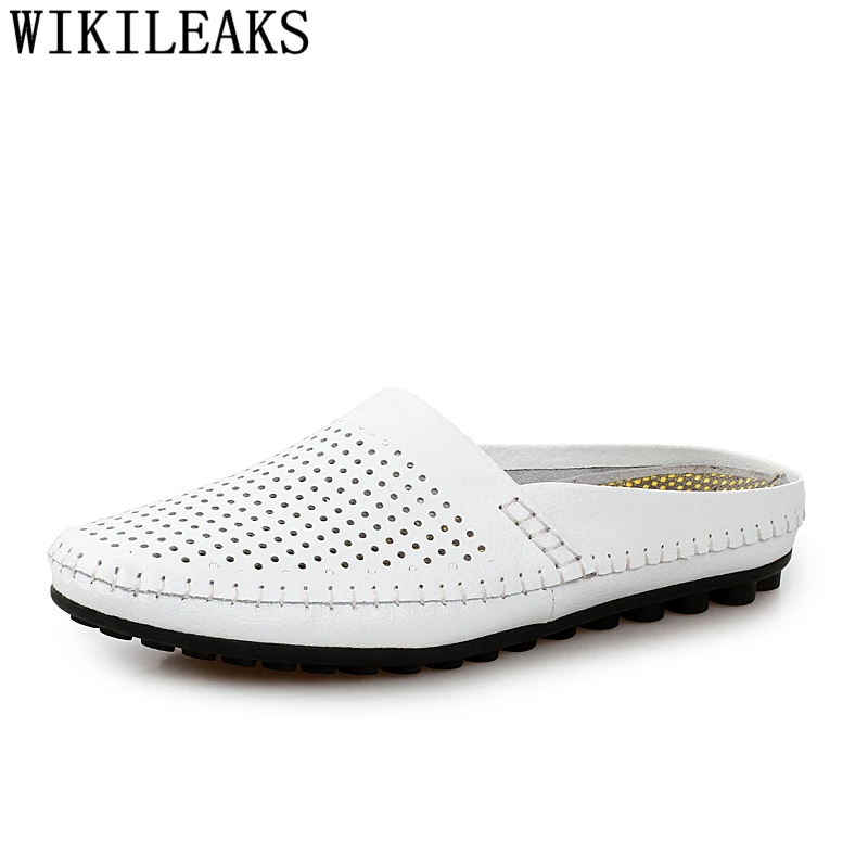 mens leather mules sale