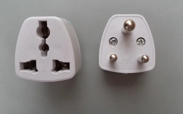 High Quality White Universal 3 Pin Uk Us Au Eu To Africa Or India High Quality White Universal 3 Pin Uk Us Au Eu To Africa Or India Travel Adapter Adaptor Ac Plug Convert