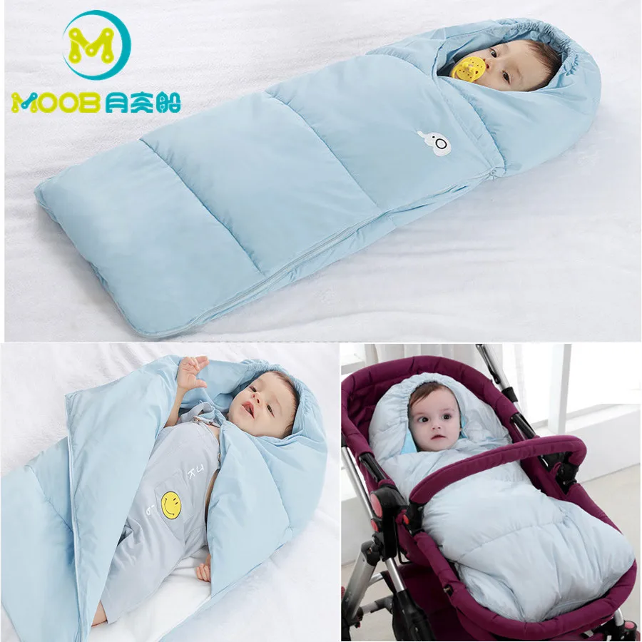 

MOOB Baby Sleeping Bags Winter Warm Envelope For Newborns Footmuff For Stroller Sleep Sack Infant Wheelchair Sleeping Bag Kids