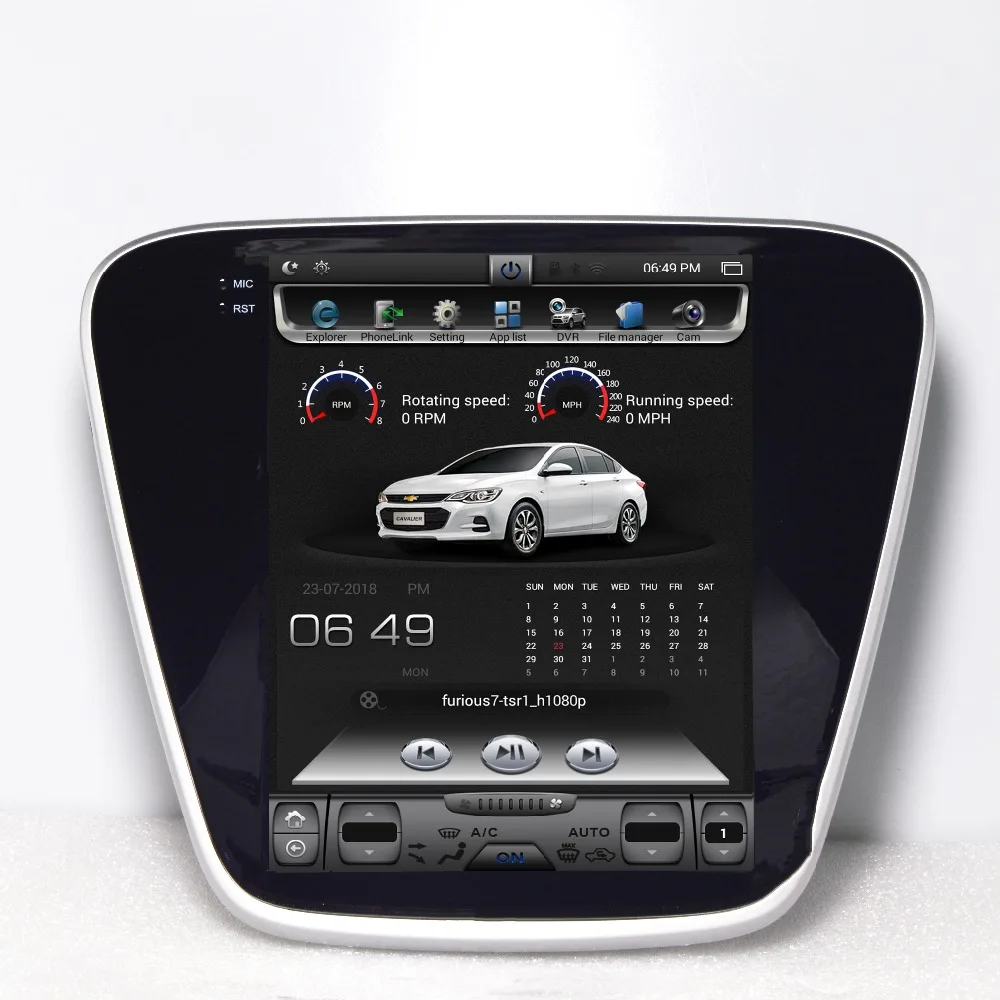

CHOGATH 10.4 ''android 7.1 Vertical Screen system 2+32G Car Radio GPS Multimedia Stereo for Chevrolet Cavalier 2016 with maps