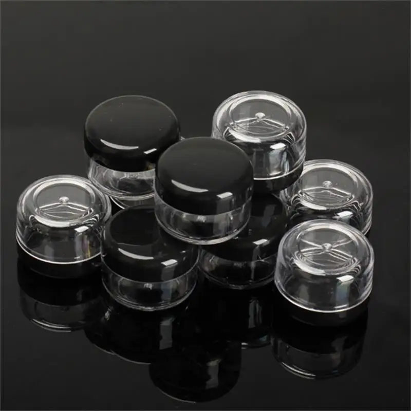High quality 10Pcs 5g/ml Cosmetic Empty Jar Pot Eyeshadow Face Cream Container For Cosmetics Refillable Bottles Travel Bottle