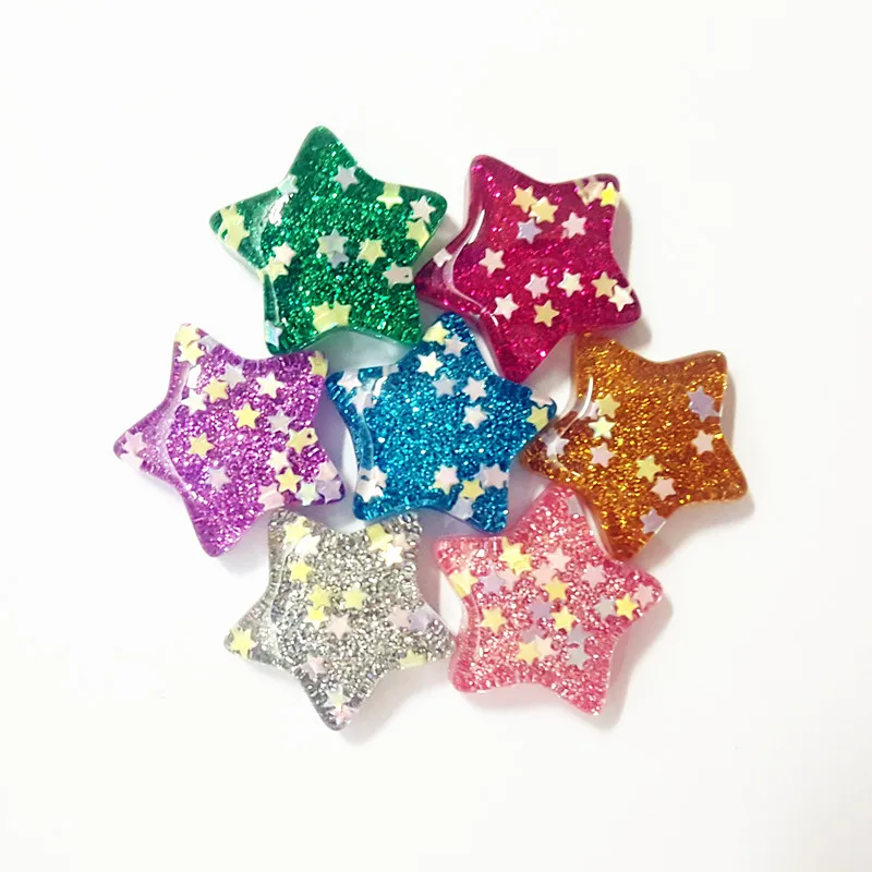 Resin Crafts For Diy Decoration 30pcs Mixed Hot And Lovely Flat Back