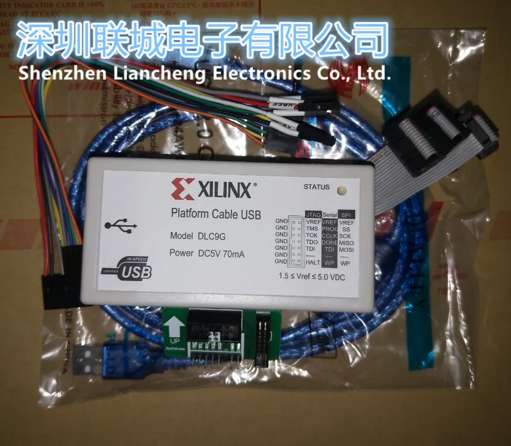 

2018+ for Xilinx Platform USB Download Cable for Virtex FPGA FPGA/CPLD JTAG SPI in-circuit Debugger Programmer Adapter