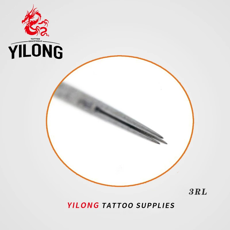 

YILONG 50pcs 3RL Best quality Tattoo Needles Supplier Tattoo Needles Round Liner Free Shipping