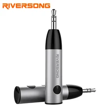 Riversong Mini Bluetooth Receiver Wireless Bluetooth 4.1 Receiver 3.5mm Bullet and Aux Receiver Adapter for Car Audio Headphones