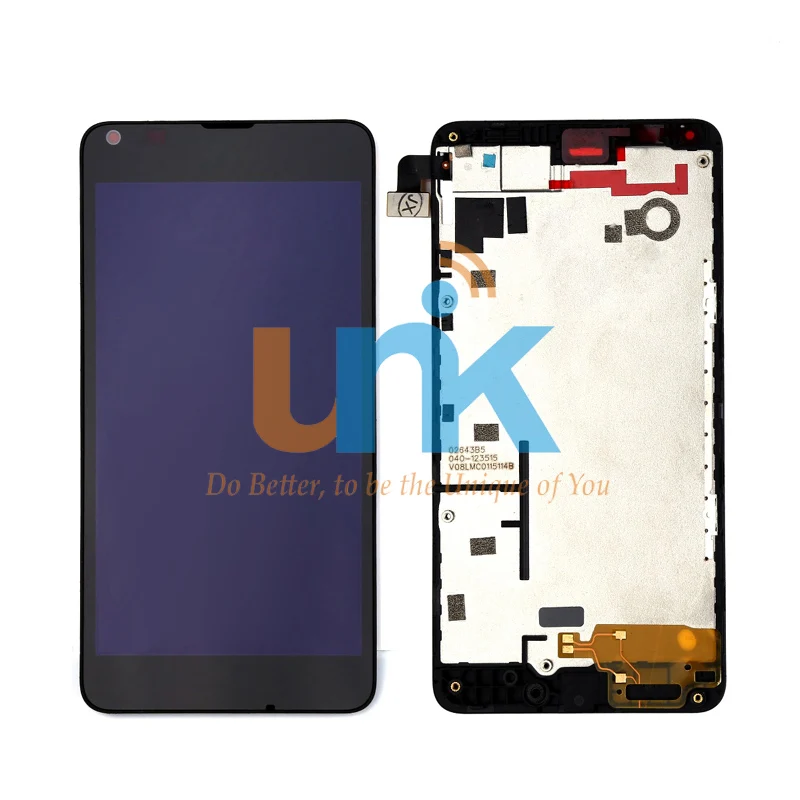 

10PCS For Microsoft Nokia Lumia 640 LCD Display with Touch Screen Digitizer Assembly with Frame Black Free DHL Shipping