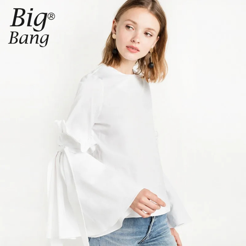 Compare Prices on White Bell Sleeve Blouse- Online