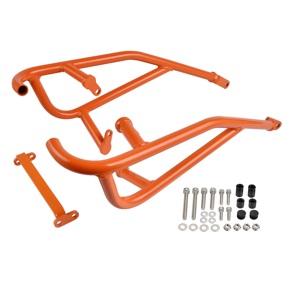 US $181.42 NICECNC Tubular Steel Crash Bars Engine Guard Protector For KTM 790 Duke 2018 2019 2020 Motorcycle Accessories Parts Protection
