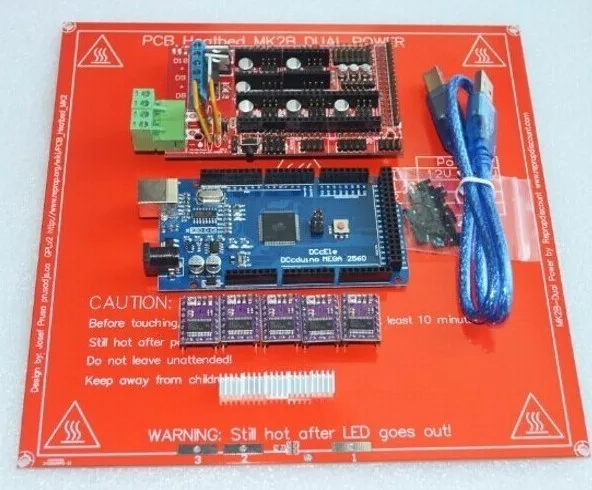 Материнская плата для 3D принтера RAMPS 1 4 Arduino mega 2560 A4988|3d printer motherboard|motherboard 3d printerfor |