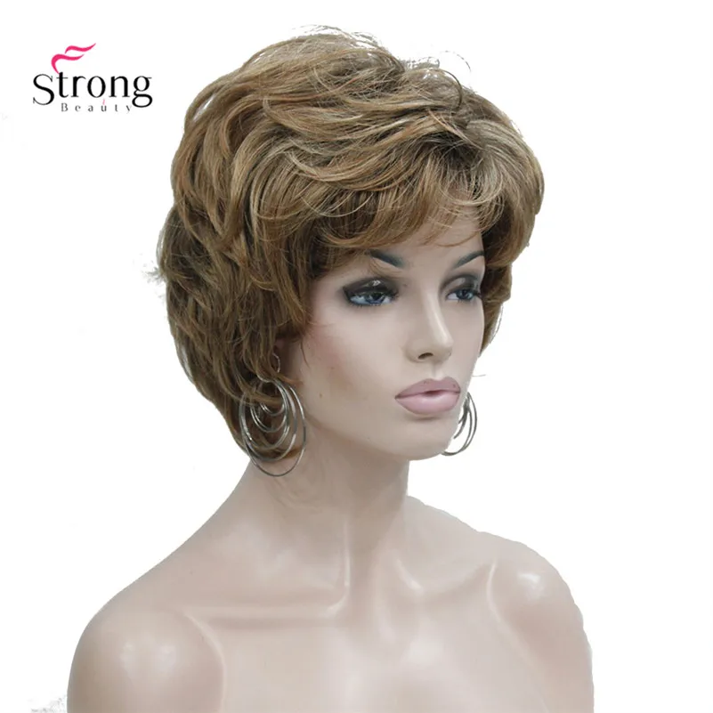 5306 248T-130_short mix color fluffy wig  (3)