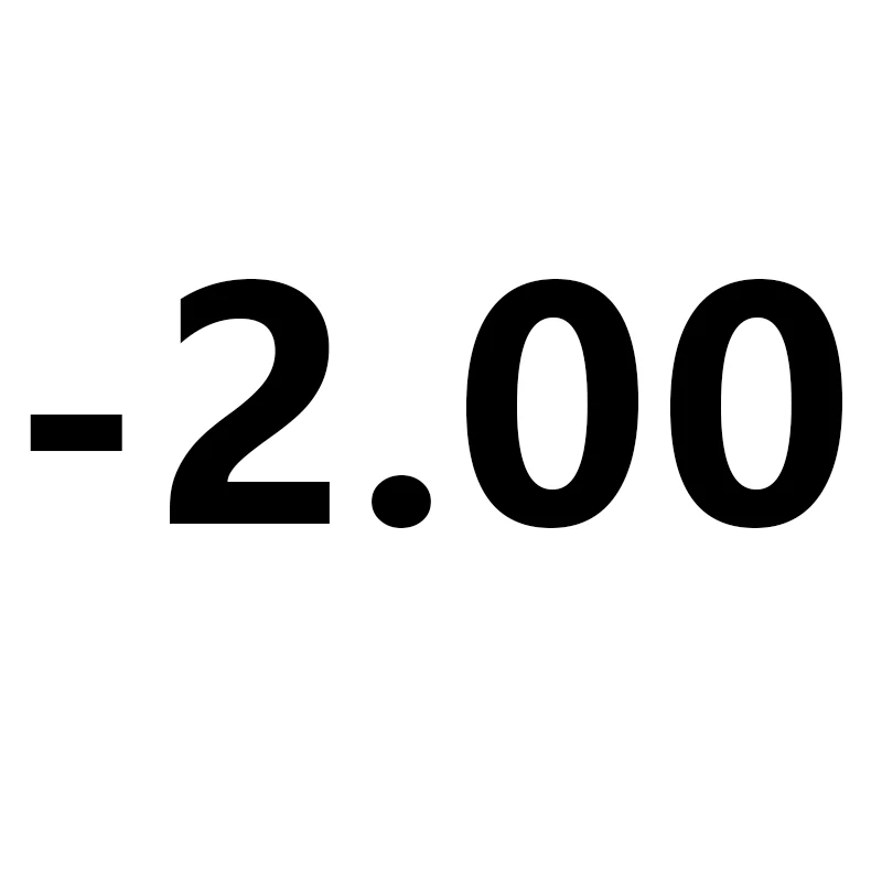 Очки для близорукости от-1,0 до-6,0 Мужские Женские близорукие очки расстояние 1x черный 1x Красная оправа близорукие очки по рецепту - Цвет оправы: -200