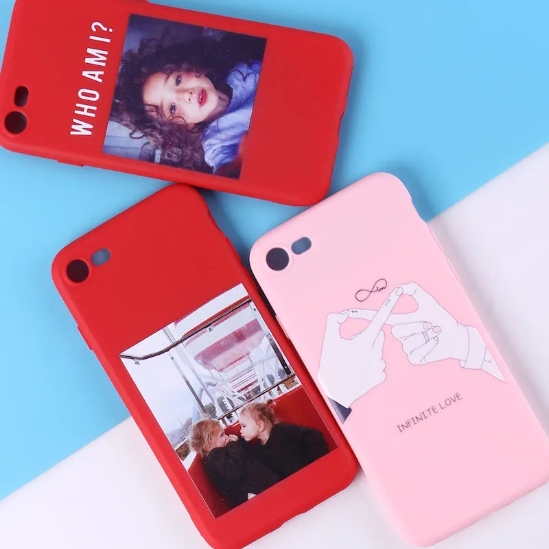 Милый инстаграм для iPhone 11 Pro 6 6S 6Plus 12 8 8Plus X 7 7Plus Xs MaxSoft силиконовый матовый чехол Fundas
