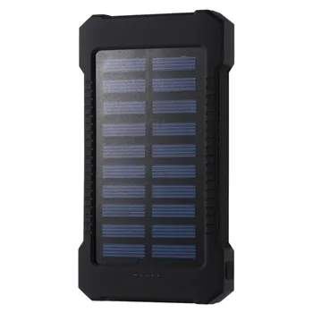 

Portable Solar Power Bank 30000mah Waterproof External Battery Backup Powerbank 30000 mah Phone Battery Charger LED Pover Bank