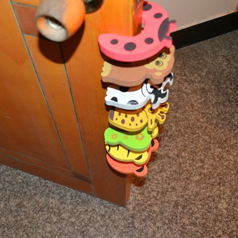 (100pcs/lot) Child Safety Door Stopper Baby Safe Product Children Safe