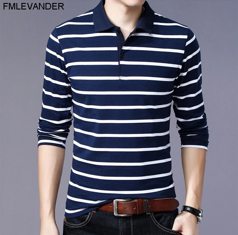

2019 Spring New Design Plus Size 5XL t shirt homme Full Sleeve Polos Shirt Long Sleeve T Shirt Men