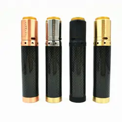 Kennedy Vindicator mod комплект из углеродного волокна 26 мм диаметр 510 механический мод Fit 18650 20700 21700 батарея Vape ручки комплекты аксессуаров