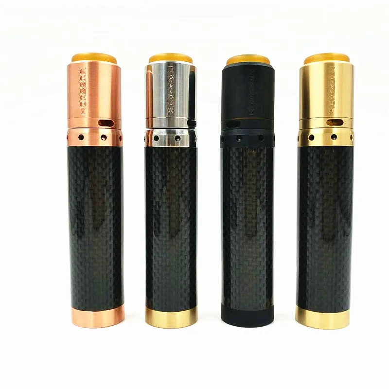 

Kennedy Vindicator mod carbon fiber kit 26MM diameter 510 Mechanical Mech Mod Fit 18650 20700 21700 Battery Vape pens mod Kits
