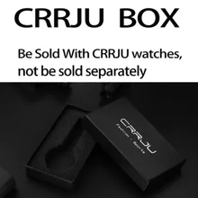 CRRJU бумажная Подарочная оригинальная коробка для часов
