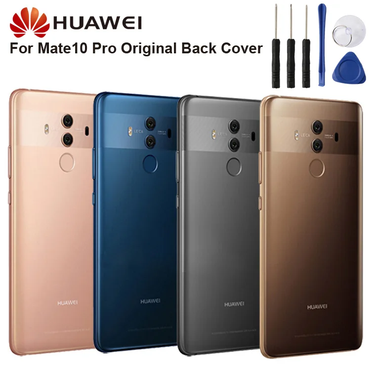 

Original Huawei Battery Glass Back Cover Case For Huawei Mate 10 Pro Mate10 Pro Rear Housing Back Cover Protective Phone Cases