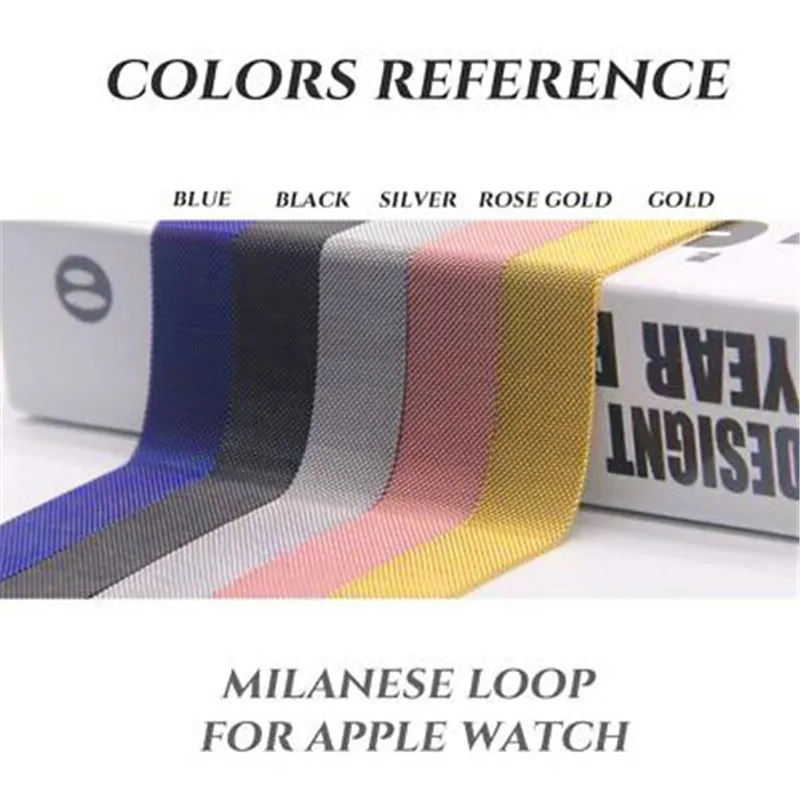 Milanese Loop Strap For Apple watch band 4 44/40mm Stainless Steel Bracelet Accessories belt Wristband For Iwatch 3/2/1 38/42mm Milanese Loop Strap For Apple watch band 4 44/40mm Stainless Steel Bracelet Accessories belt Wristband For Iwatch 3/2/1 38/42mm